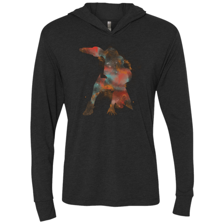 T-Shirts Vintage Black / X-Small Bounty Space Hunting Triblend Long Sleeve Hoodie Tee