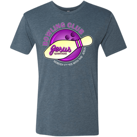 T-Shirts Indigo / Small Bowling club Men's Triblend T-Shirt
