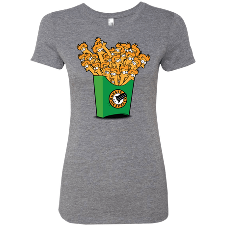 T-Shirts Premium Heather / Small Box of Fries Women's Triblend T-Shirt