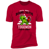 T-Shirts Red / S Boxing Digital Cactus Monster Men's Premium T-Shirt