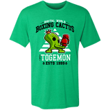 T-Shirts Envy / S Boxing Digital Cactus Monster Men's Triblend T-Shirt