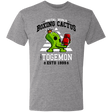 T-Shirts Premium Heather / S Boxing Digital Cactus Monster Men's Triblend T-Shirt