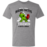 T-Shirts Premium Heather / S Boxing Digital Cactus Monster Men's Triblend T-Shirt