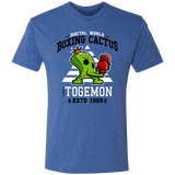 T-Shirts Vintage Royal / S Boxing Digital Cactus Monster Men's Triblend T-Shirt