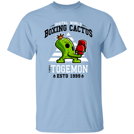 T-Shirts Light Blue / S Boxing Digital Cactus Monster T-Shirt