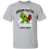 T-Shirts Sport Grey / S Boxing Digital Cactus Monster T-Shirt