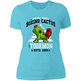 T-Shirts Cancun / S Boxing Digital Cactus Monster Women's Premium T-Shirt