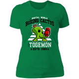 T-Shirts Kelly Green / S Boxing Digital Cactus Monster Women's Premium T-Shirt