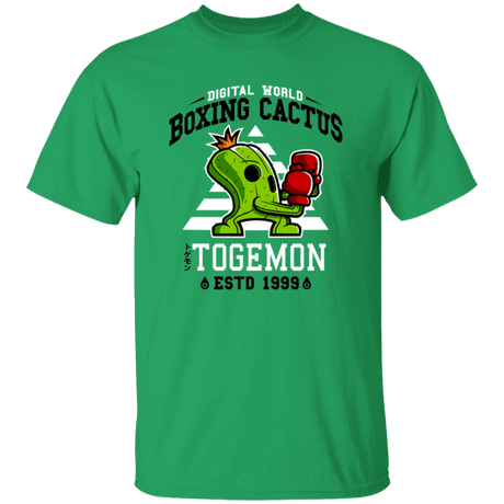 T-Shirts Irish Green / YXS Boxing Digital Cactus Monster Youth T-Shirt