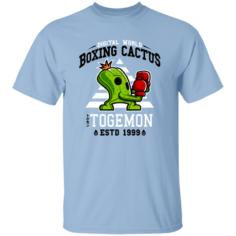 T-Shirts Light Blue / YXS Boxing Digital Cactus Monster Youth T-Shirt