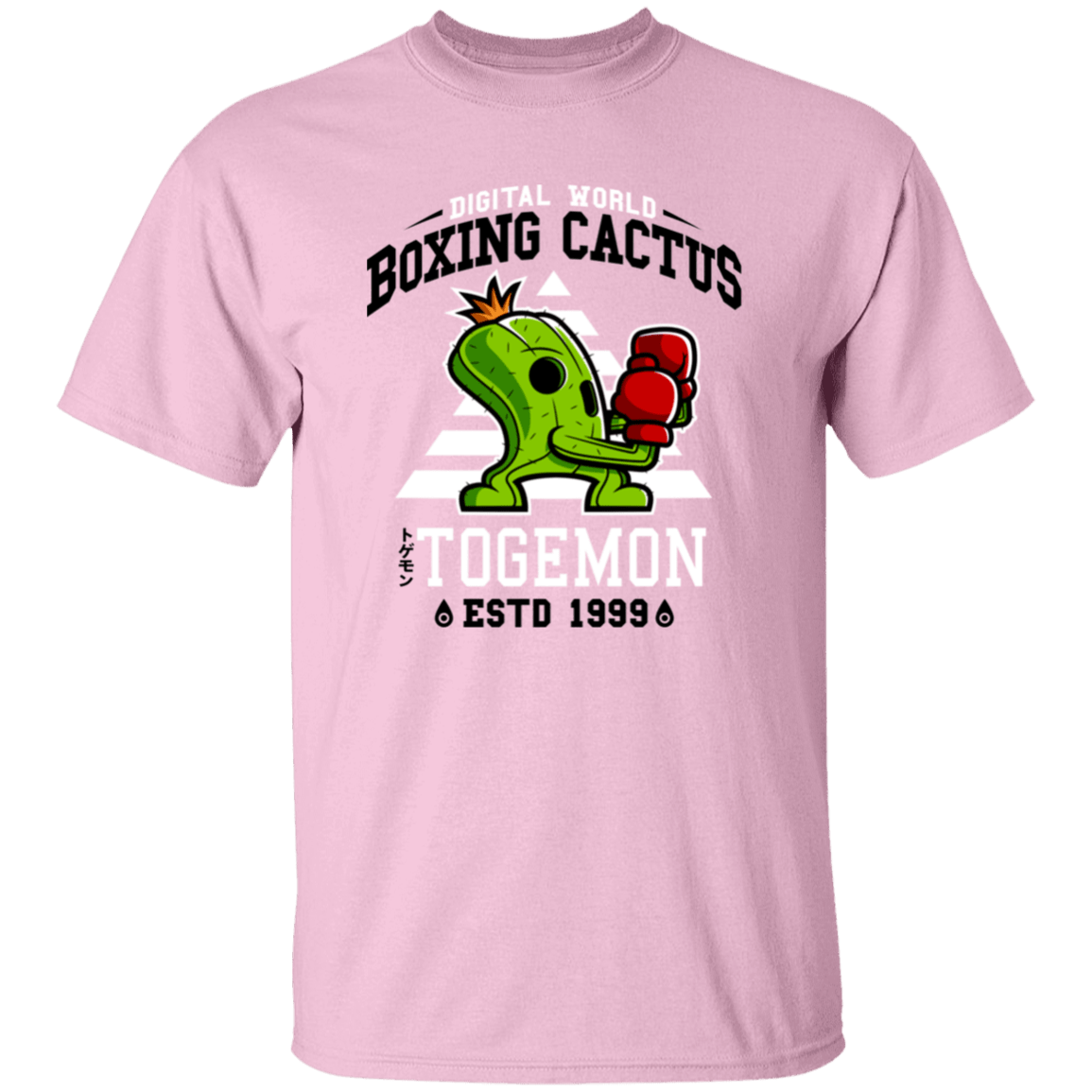 T-Shirts Light Pink / YXS Boxing Digital Cactus Monster Youth T-Shirt