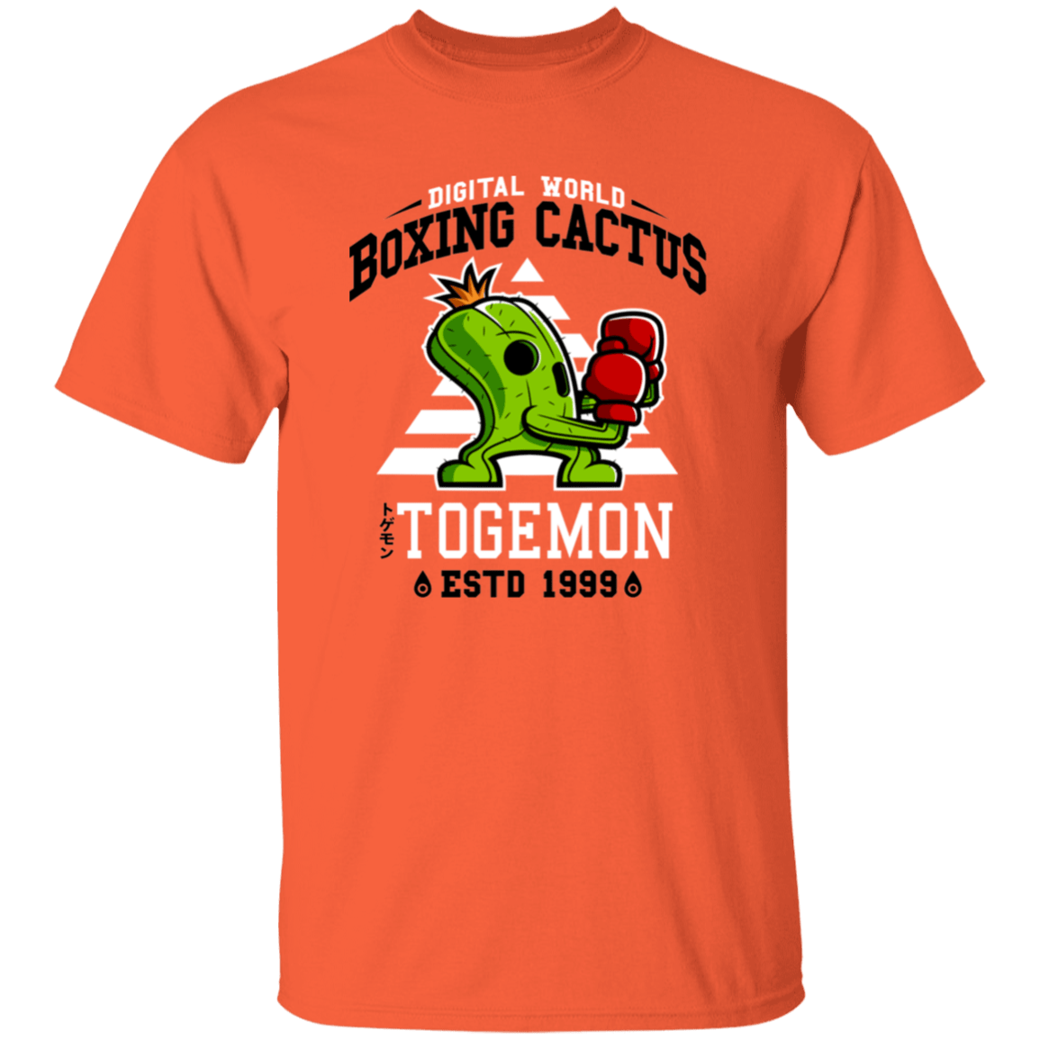 T-Shirts Orange / YXS Boxing Digital Cactus Monster Youth T-Shirt