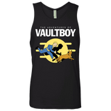 T-Shirts Black / Small Boy and his dog Men's Premium Tank Top