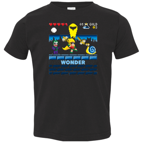T-Shirts Black / 2T Boy Wonder Boy Toddler Premium T-Shirt
