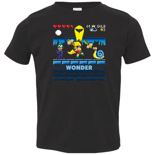 T-Shirts Black / 2T Boy Wonder Boy Toddler Premium T-Shirt