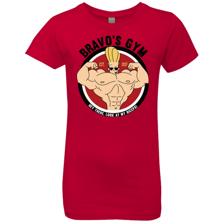 T-Shirts Red / YXS Bravo's Gym Girls Premium T-Shirt