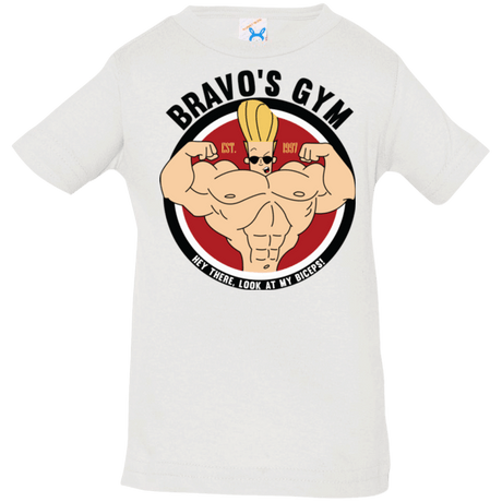 T-Shirts White / 6 Months Bravo's Gym Infant Premium T-Shirt