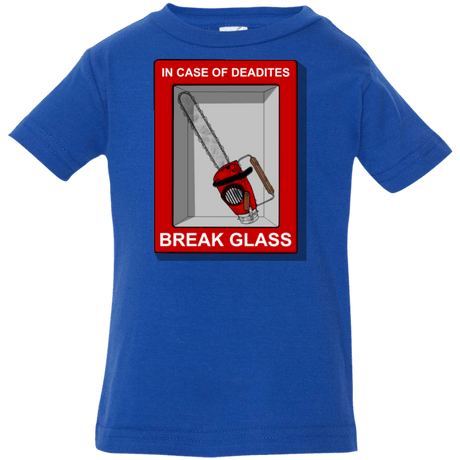 T-Shirts Royal / 6 Months Break Glass Infant PremiumT-Shirt