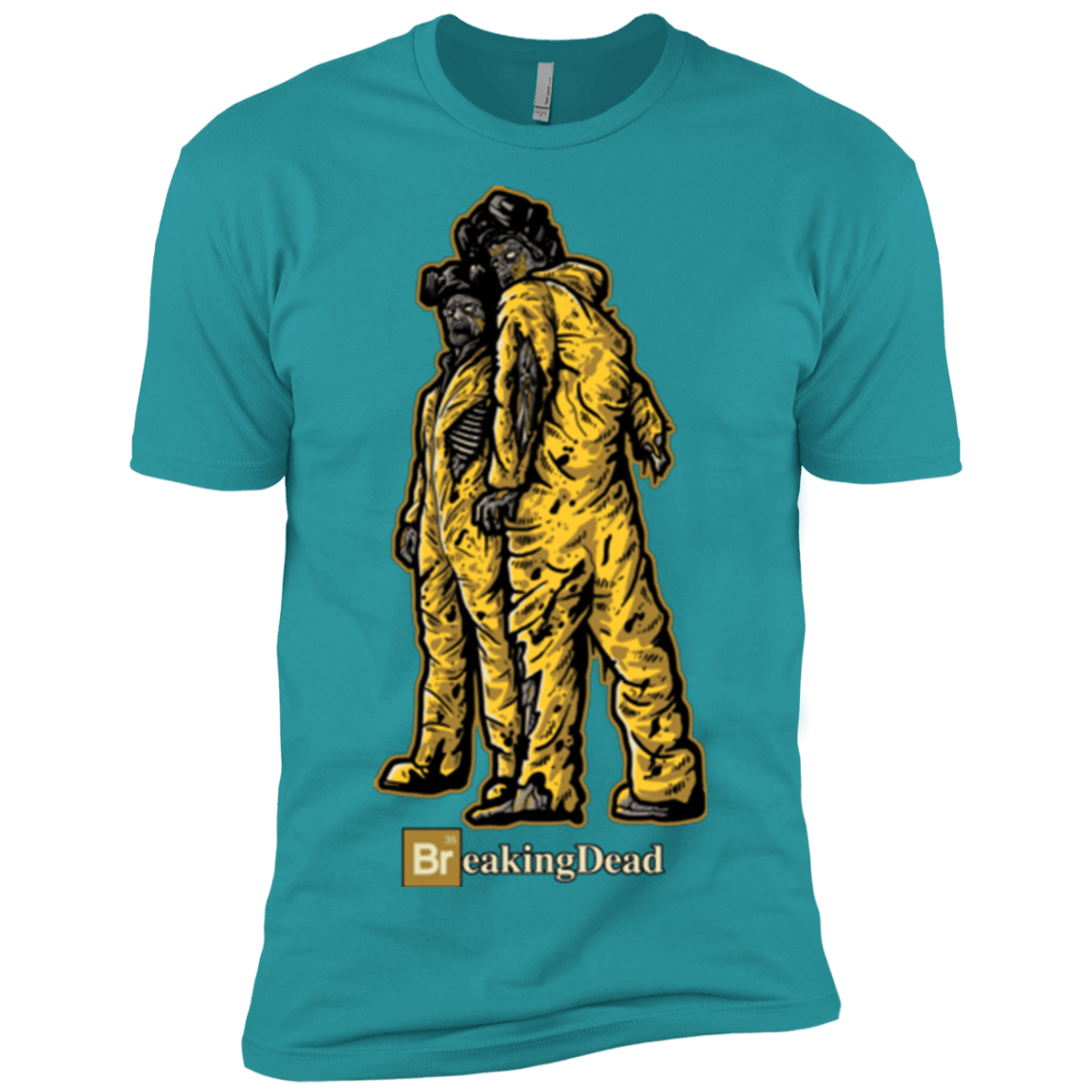 T-Shirts Tahiti Blue / X-Small BREAKING DEAD Men's Premium T-Shirt