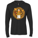 T-Shirts Vintage Black / X-Small Brick Country Triblend Long Sleeve Hoodie Tee