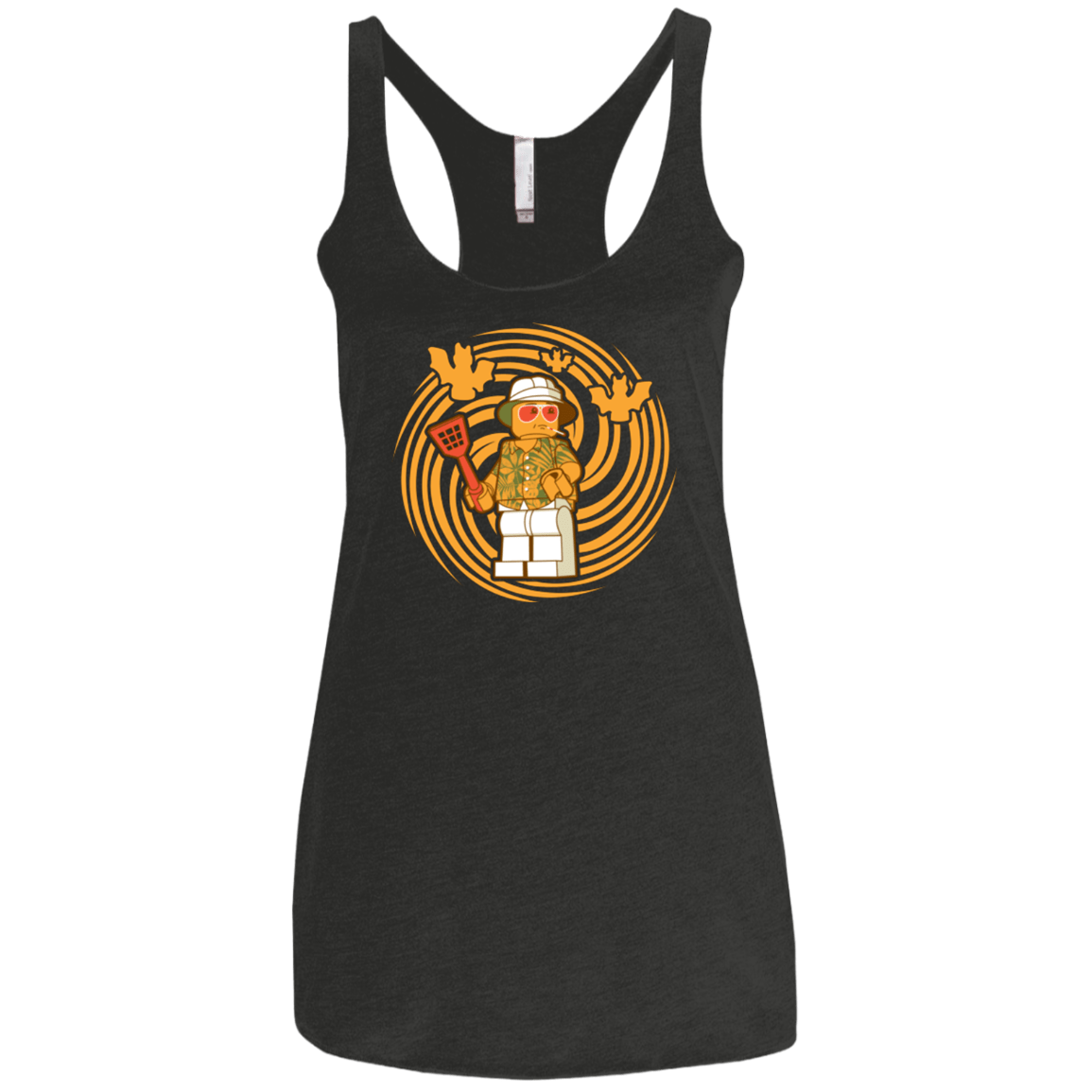 T-Shirts Vintage Black / X-Small Brick Country Women's Triblend Racerback Tank