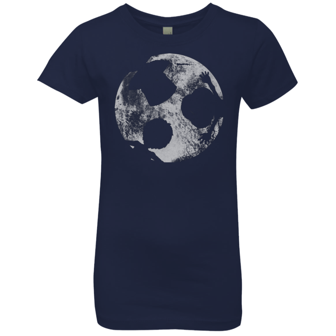 T-Shirts Midnight Navy / YXS Brothers Moon Girls Premium T-Shirt