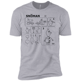 T-Shirts Heather Grey / YXS Build a Snowman Boys Premium T-Shirt