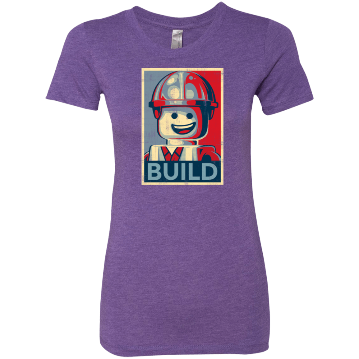 T-Shirts Purple Rush / Small Build Women's Triblend T-Shirt