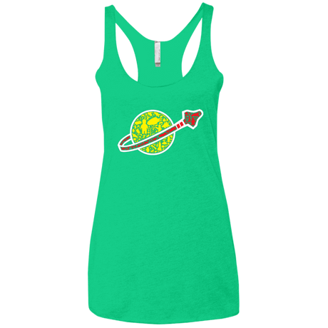 T-Shirts Envy / X-Small Building in Space Women's Triblend Racerback Tank