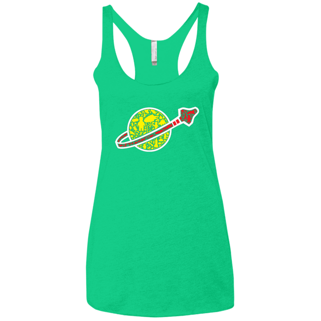 T-Shirts Envy / X-Small Building in Space Women's Triblend Racerback Tank
