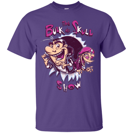 T-Shirts Purple / Small Bulk and Skull Show T-Shirt