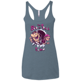 T-Shirts Indigo / X-Small Bulk and Skull Show Women's Triblend Racerback Tank