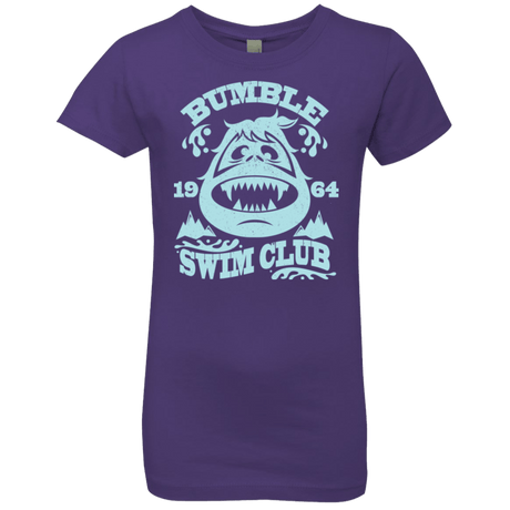 T-Shirts Purple Rush / YXS Bumble Club Girls Premium T-Shirt