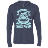 T-Shirts Vintage Navy / X-Small Bumble Club Triblend Long Sleeve Hoodie Tee