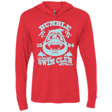 T-Shirts Vintage Red / X-Small Bumble Club Triblend Long Sleeve Hoodie Tee