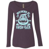 T-Shirts Vintage Purple / Small Bumble Club Women's Triblend Long Sleeve Shirt