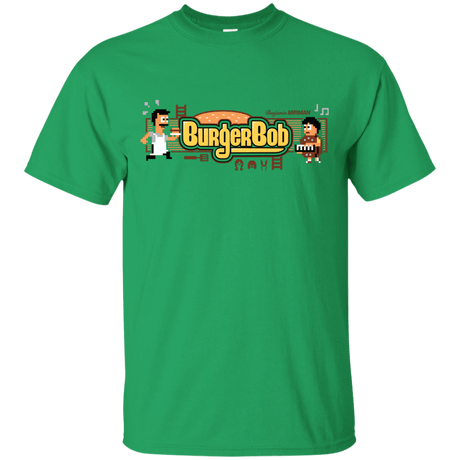 T-Shirts Irish Green / Small Burger Bob T-Shirt