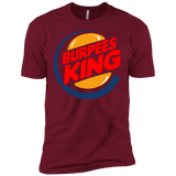 T-Shirts Cardinal / X-Small Burpees King Men's Premium T-Shirt