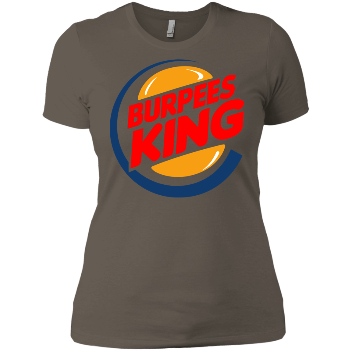 T-Shirts Warm Grey / X-Small Burpees King Women's Premium T-Shirt