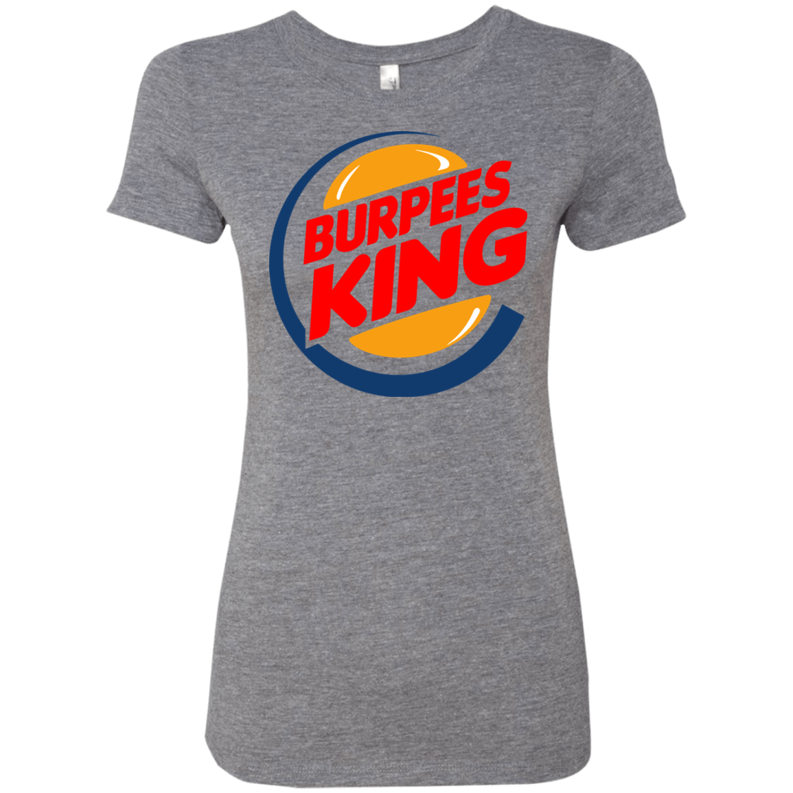 T-Shirts Premium Heather / Small Burpees King Women's Triblend T-Shirt