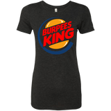 T-Shirts Vintage Black / Small Burpees King Women's Triblend T-Shirt