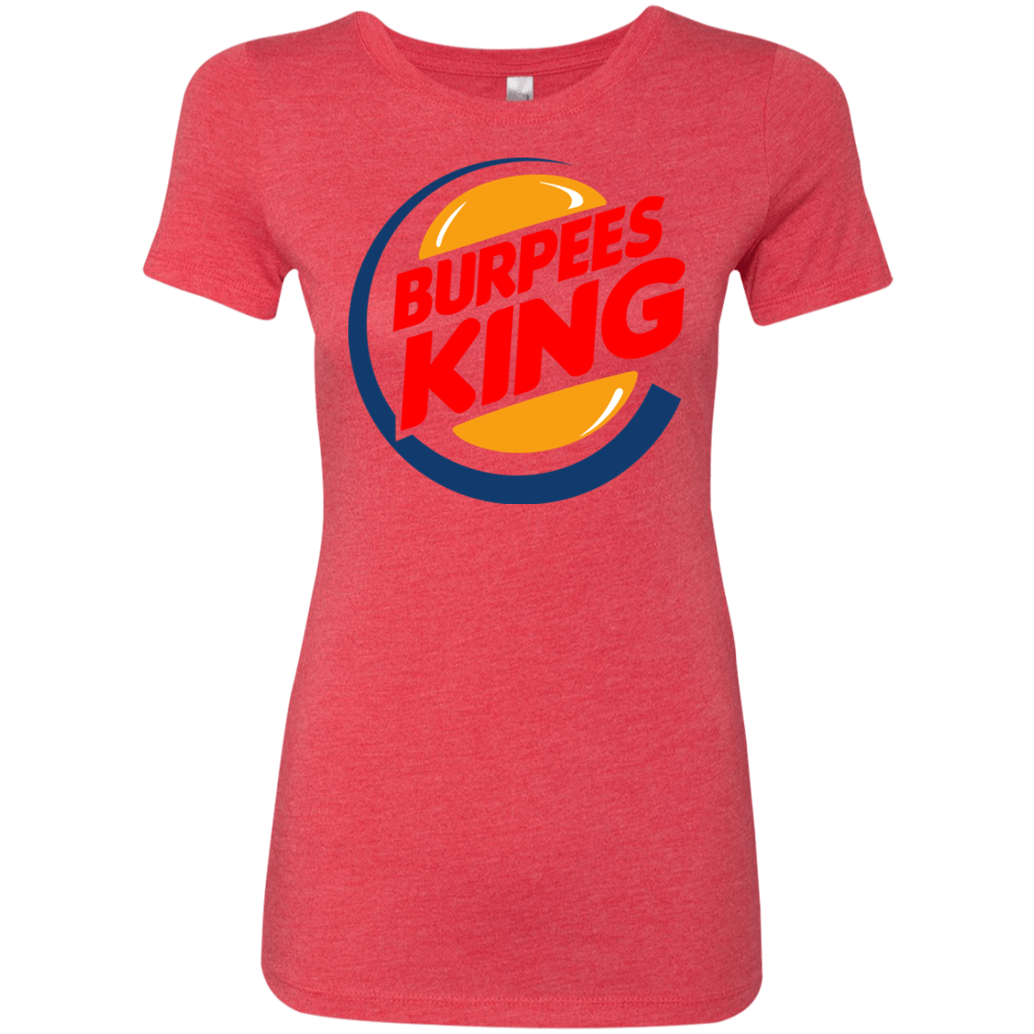 T-Shirts Vintage Red / Small Burpees King Women's Triblend T-Shirt