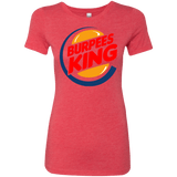 T-Shirts Vintage Red / Small Burpees King Women's Triblend T-Shirt