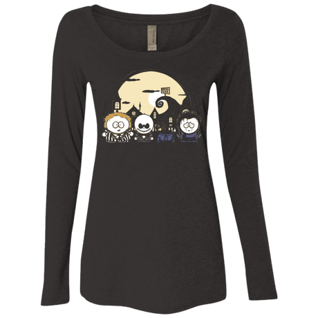 T-Shirts Vintage Black / Small BURTON PARK Women's Triblend Long Sleeve Shirt