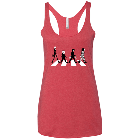 T-Shirts Vintage Red / X-Small Burton Road Women's Triblend Racerback Tank