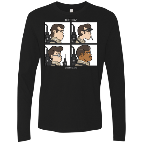 T-Shirts Black / Small Busterz Men's Premium Long Sleeve