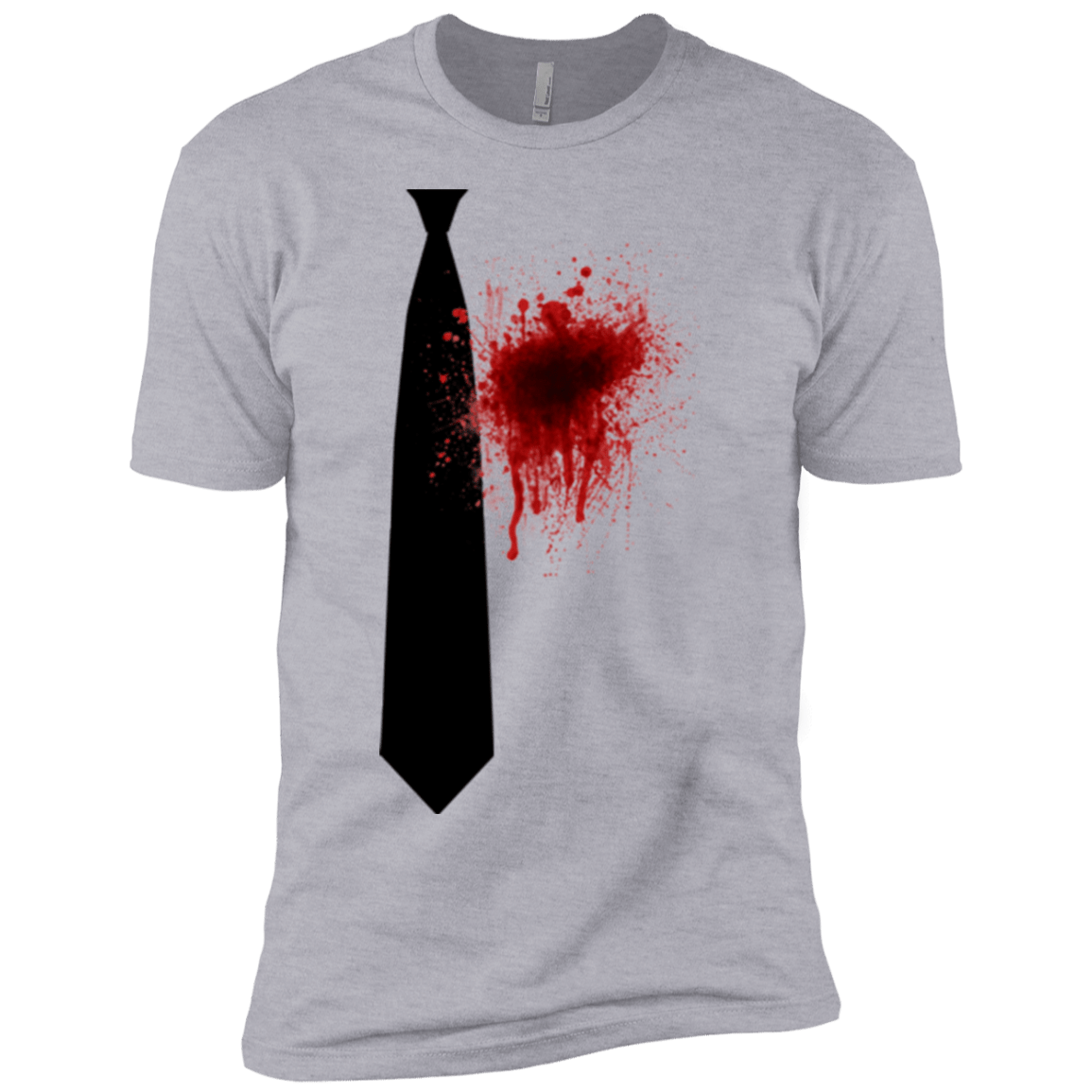 T-Shirts Heather Grey / YXS Butcher tie Boys Premium T-Shirt