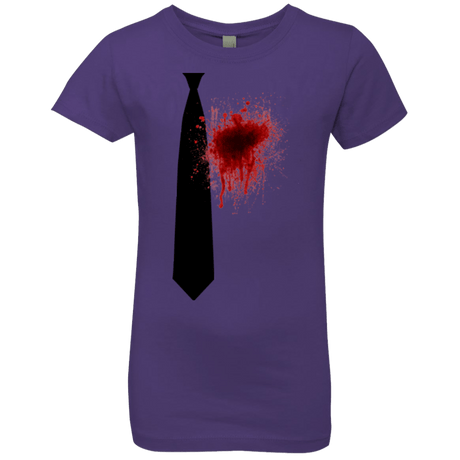 T-Shirts Purple Rush / YXS Butcher tie Girls Premium T-Shirt