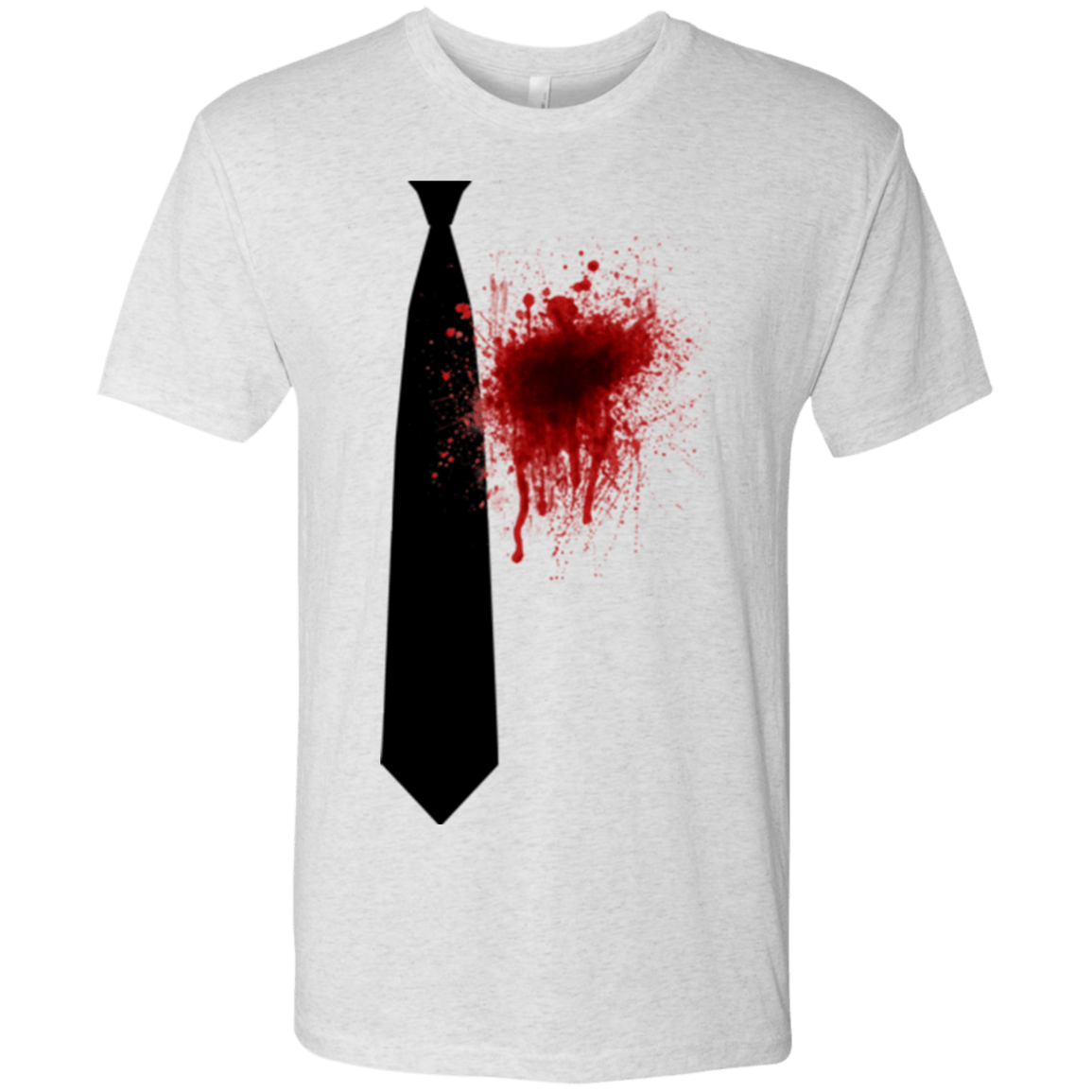 T-Shirts Heather White / Small Butcher tie Men's Triblend T-Shirt