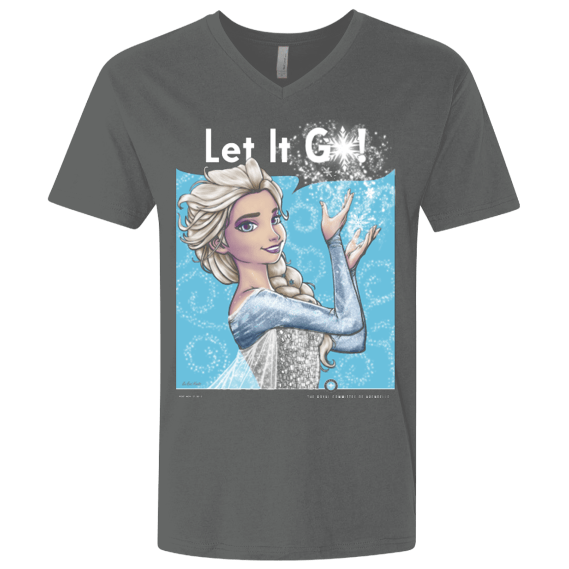 T-Shirts Heavy Metal / X-Small By Royal Decree Men's Premium V-Neck